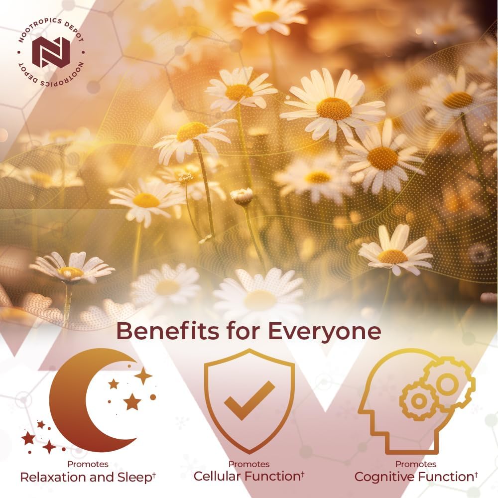 High-Quality Apigenin Capsules | 200mg | 120 Count | >98% Purity | Promotes Stress Management - BoostGo Australia