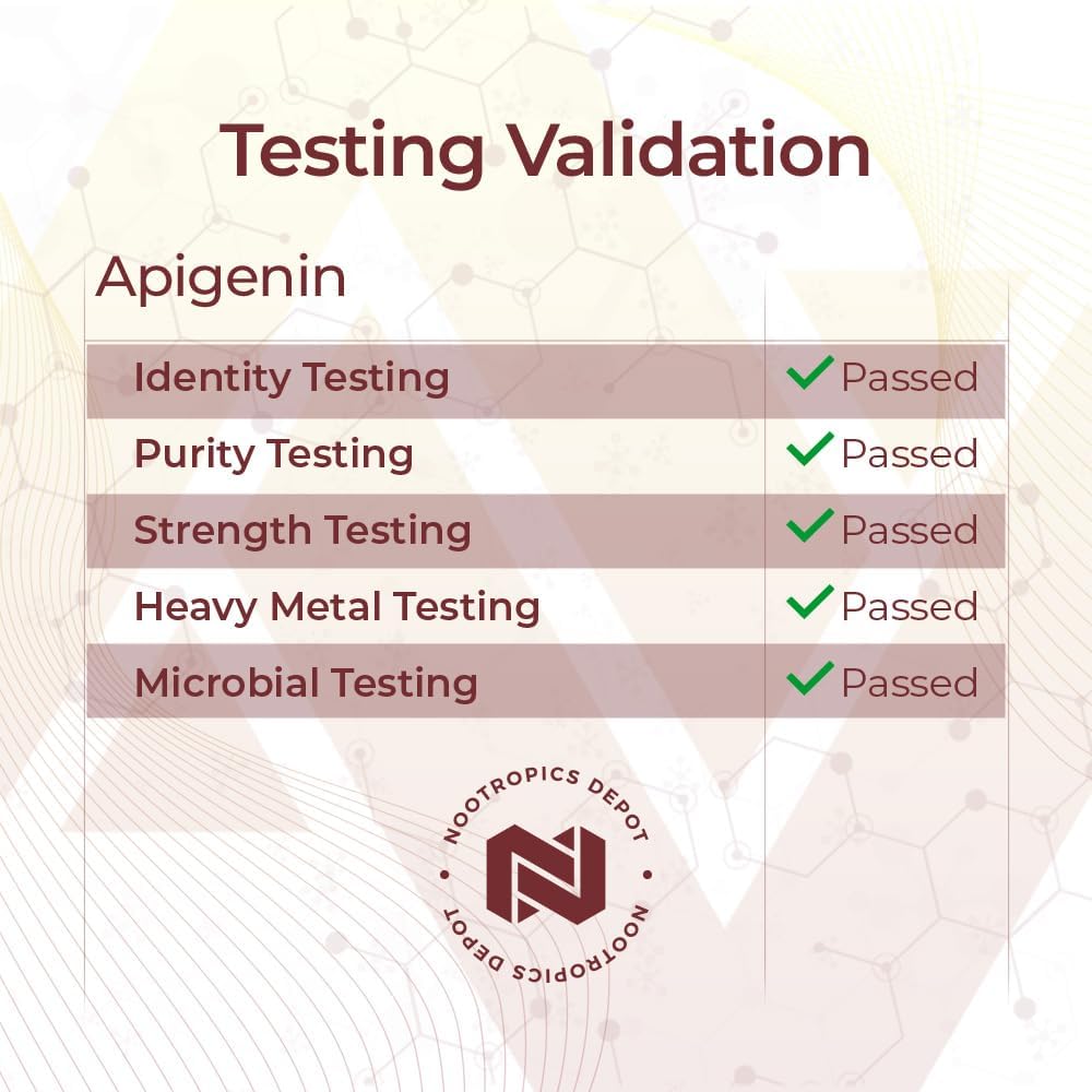 High-Quality Apigenin Capsules | 200mg | 120 Count | >98% Purity | Promotes Stress Management - BoostGo Australia