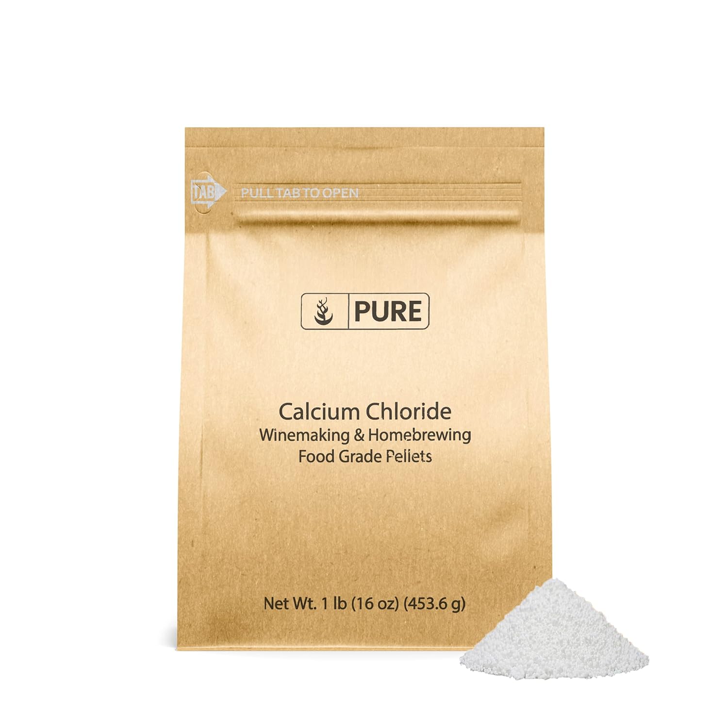 High-Quality Calcium Chloride & Calcium Lactate Bundle - 1lb Dietary Supplement Fine Powders