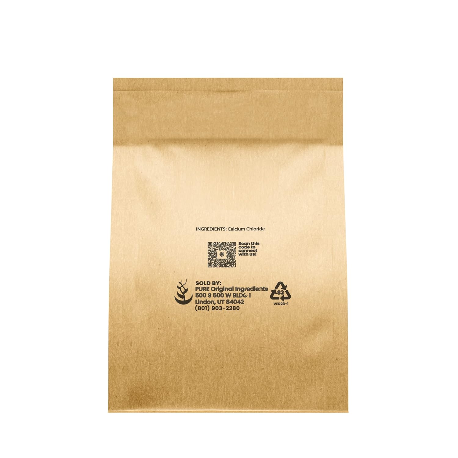 High-Quality Calcium Chloride & Calcium Lactate Bundle - 1lb Dietary Supplement Fine Powders