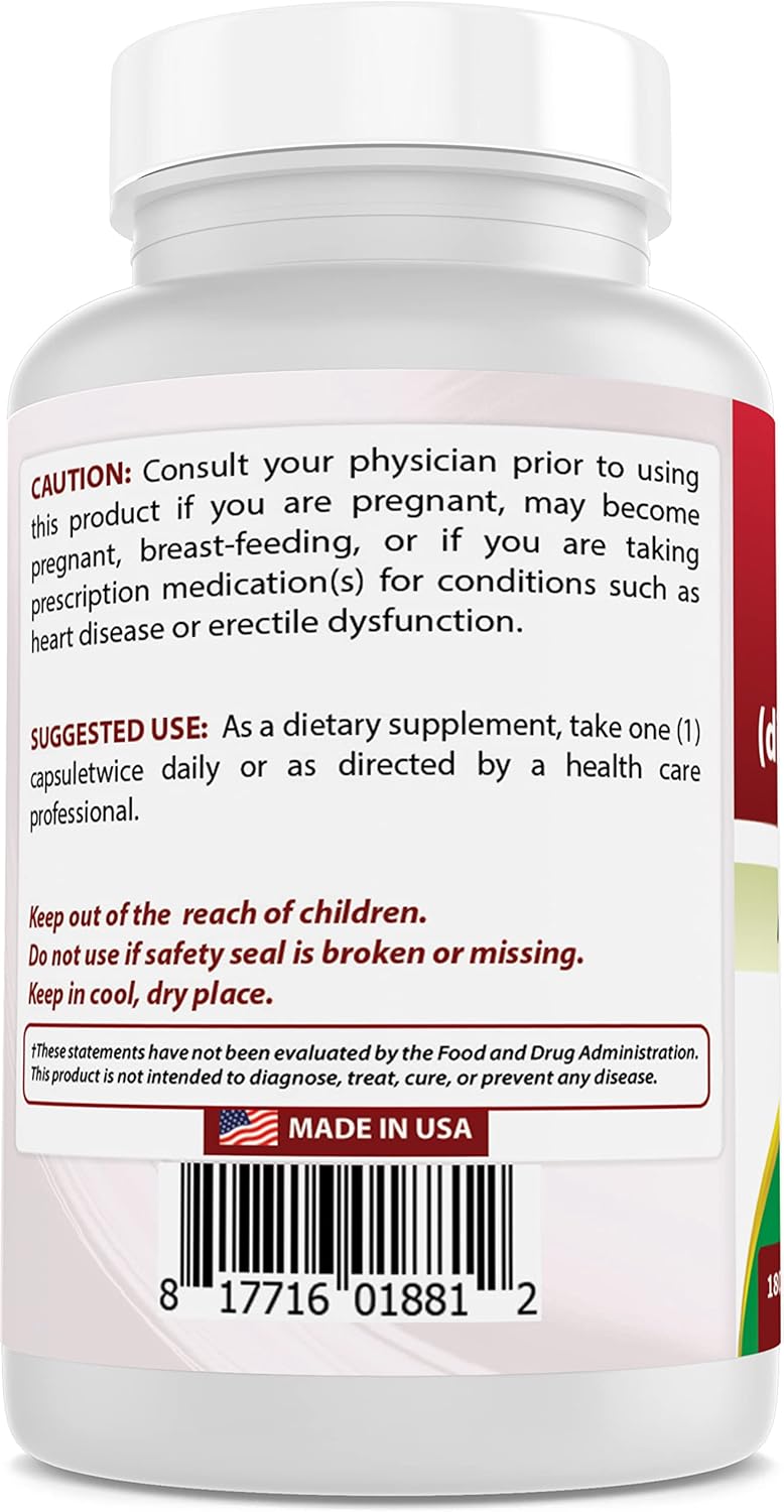 High Quality DMAE Supplement with Vitamin B1 - 250mg DMAE & 100mg Thiamine Mononitrate