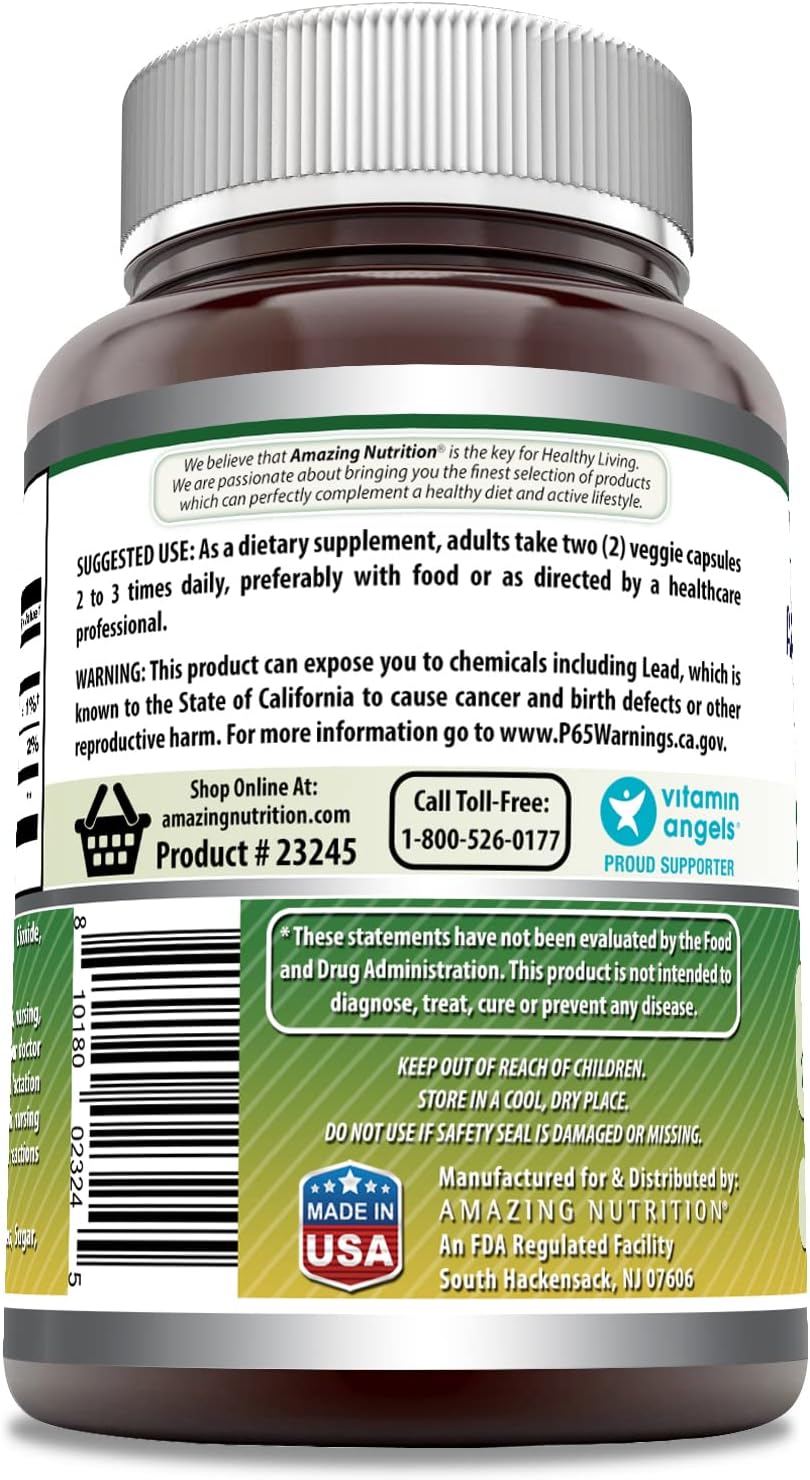 High-Quality Fenugreek Seed 610 Mg Capsules | 180 Veggie Capsules | Non-GMO, Gluten Free | Made in USA | Vegetarian Friendly