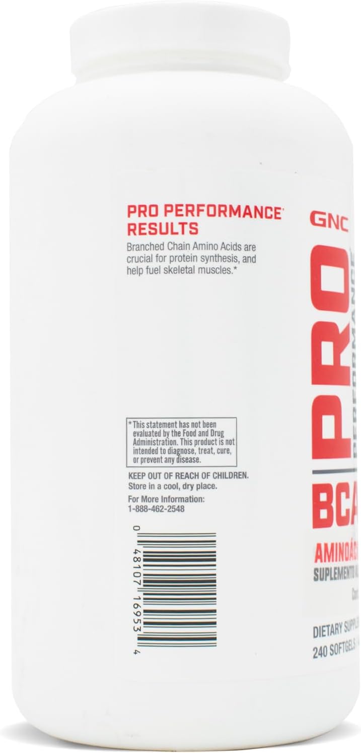 High-Quality GNC BCAA Supplement for Enhanced Performance