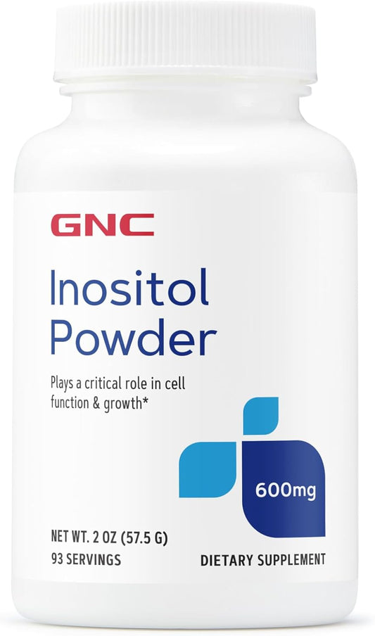 High-Quality GNC Inositol Powder 600mg - 2 oz for Improved Wellness and Support