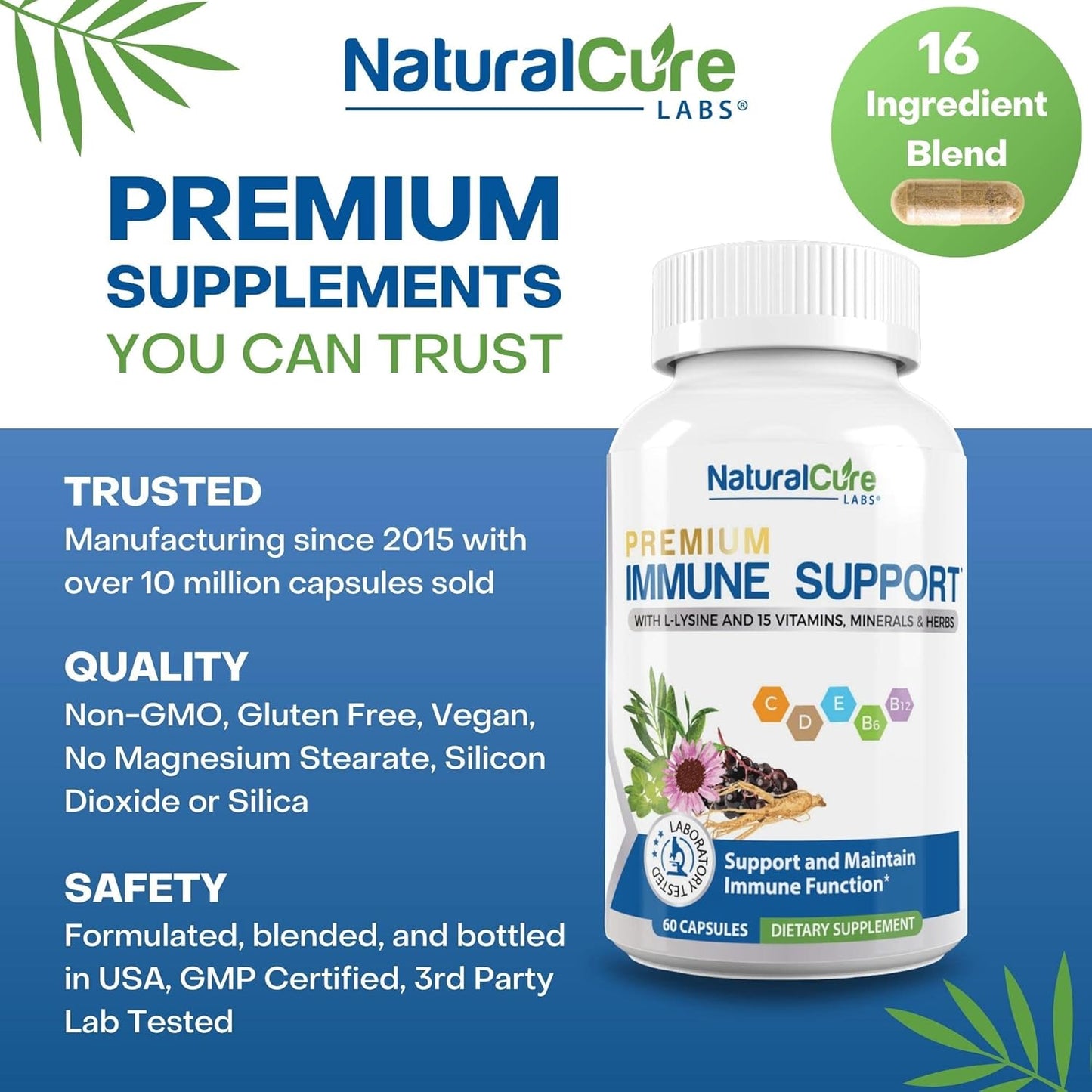High-Quality Immune Support from Natural Cure Labs