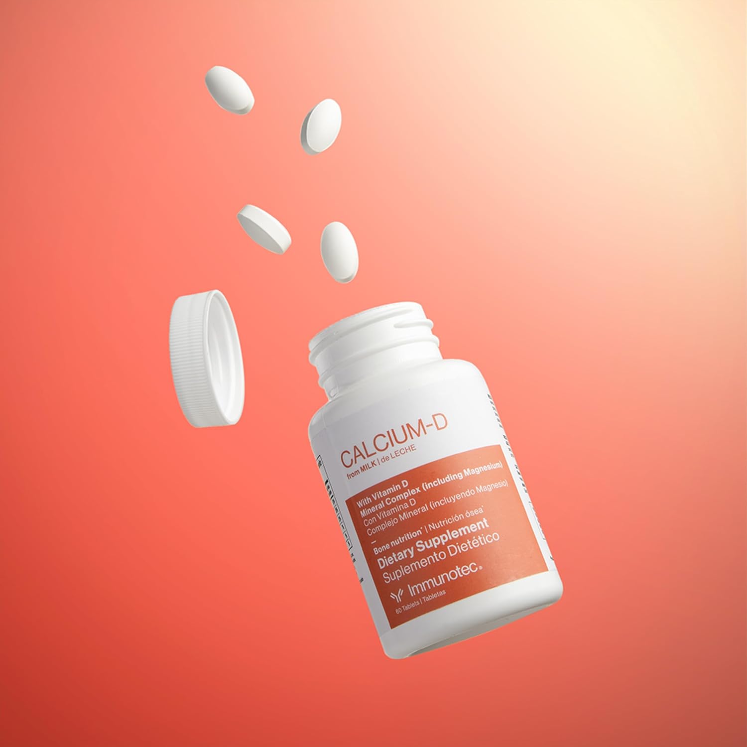 High-Quality Immunotec Calcium Supplement Derived from Milk Sources