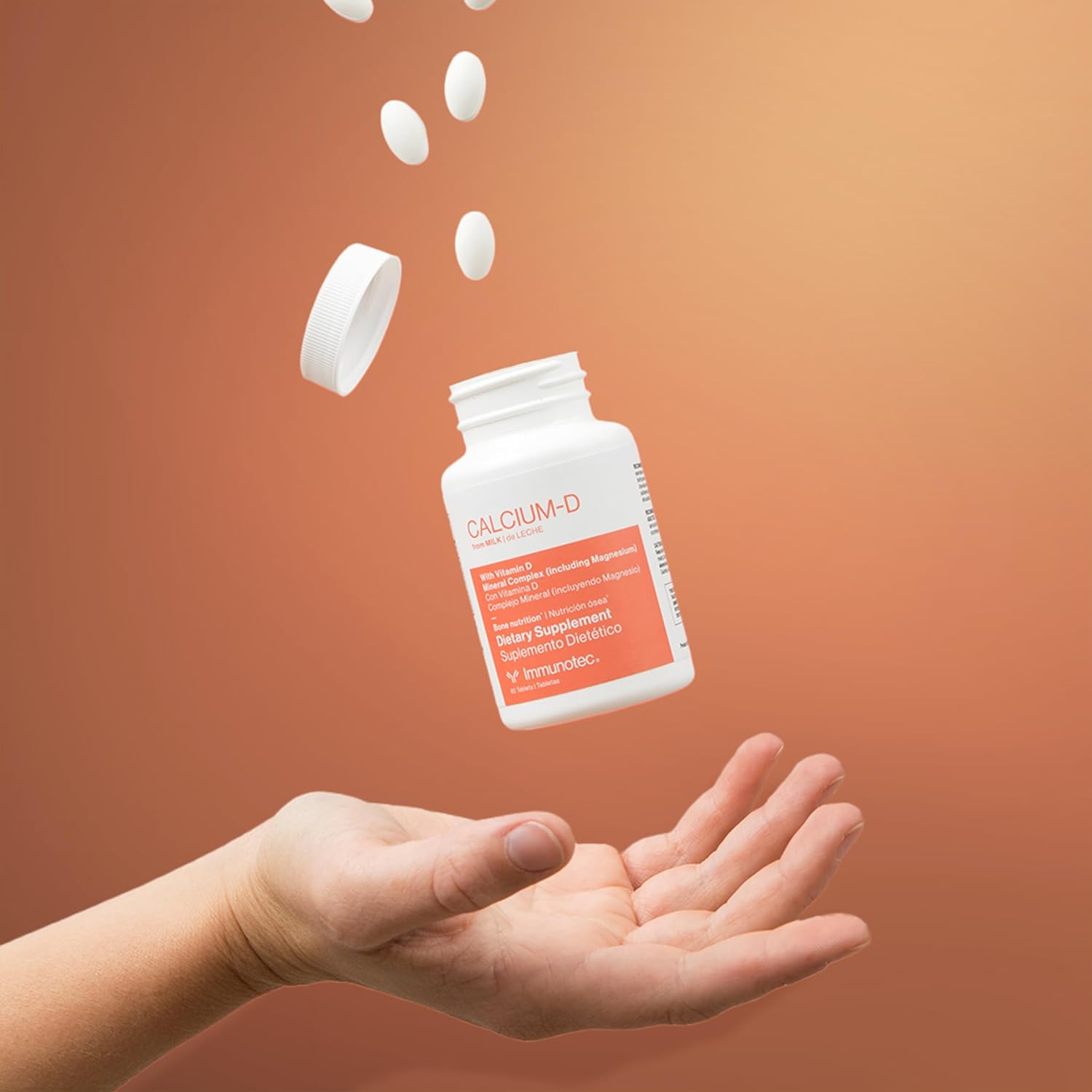 High-Quality Immunotec Calcium Supplement Derived from Milk Sources