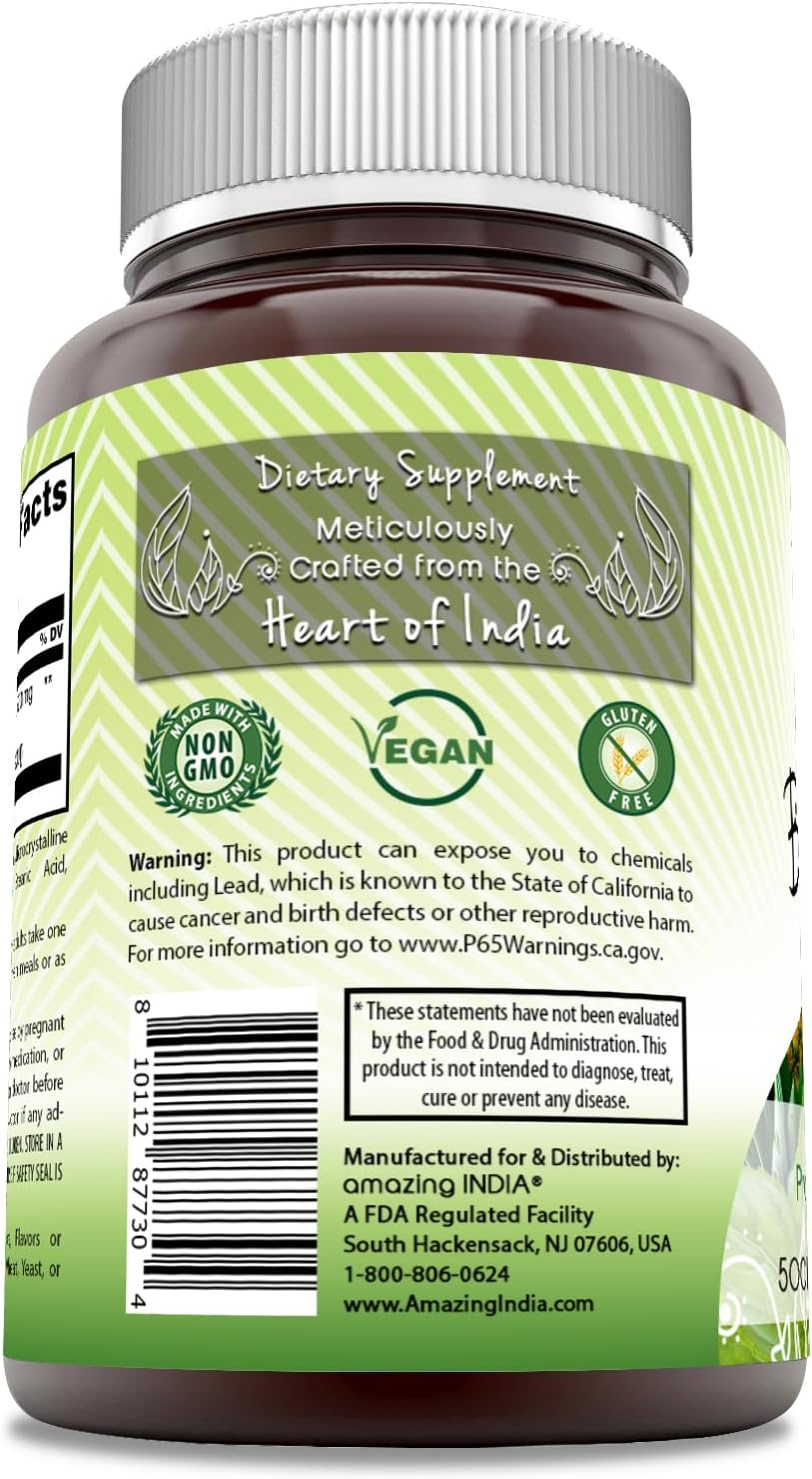 High-Quality India Bromelain 500 mg Supplement - 120 Tablets | Non-GMO & Gluten Free | USA-Made