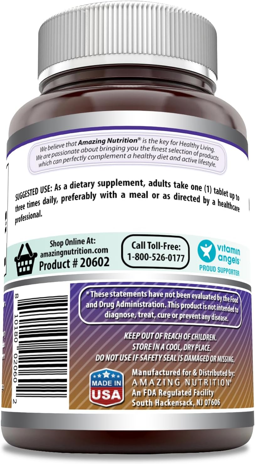 High Quality L-Arginine Supplement | 1000 Mg Per Serving | Amino Acid Tablets for Men & Women | Non-GMO & Gluten Free | Made in USA (120 Count x 3)
