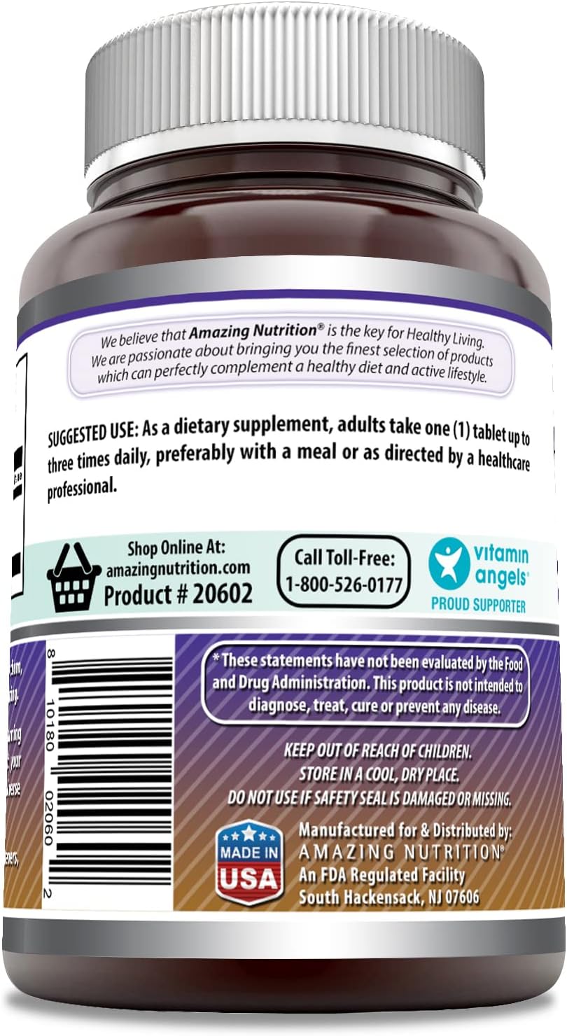 High-Quality L-Arginine Supplement | 1000mg Tablets for Men & Women | Non-GMO & Gluten Free | Made in USA | 120 Count