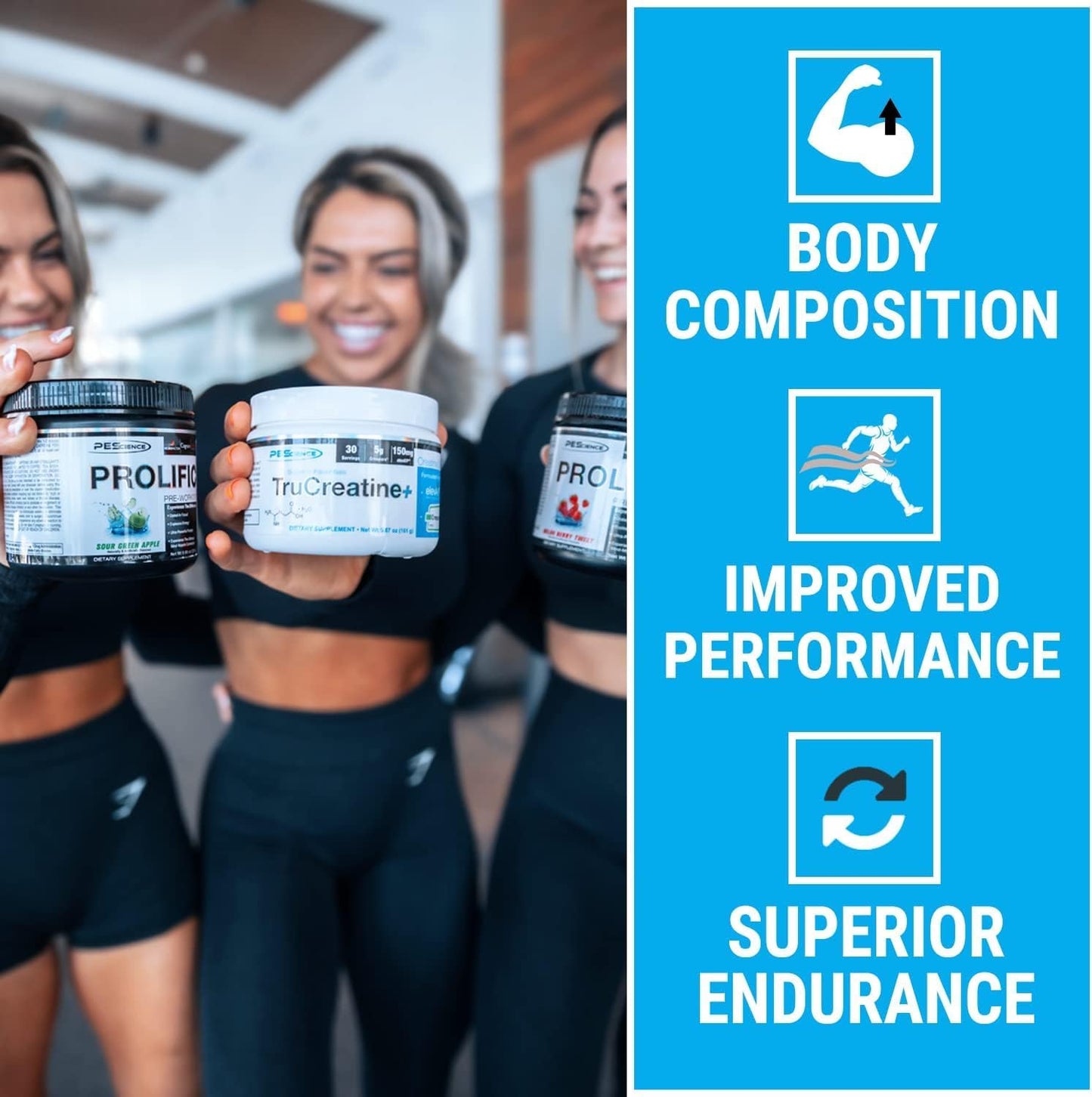 High-Quality PEScience TruCreatine Powder - 5g Creapure Creatine Monohydrate, Micronized - 30 Servings