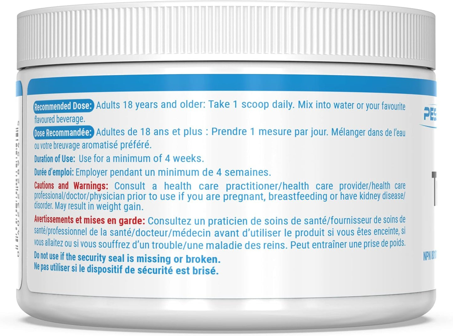 High-Quality PEScience TruCreatine Powder - 5g Creapure Creatine Monohydrate, Micronized - 30 Servings