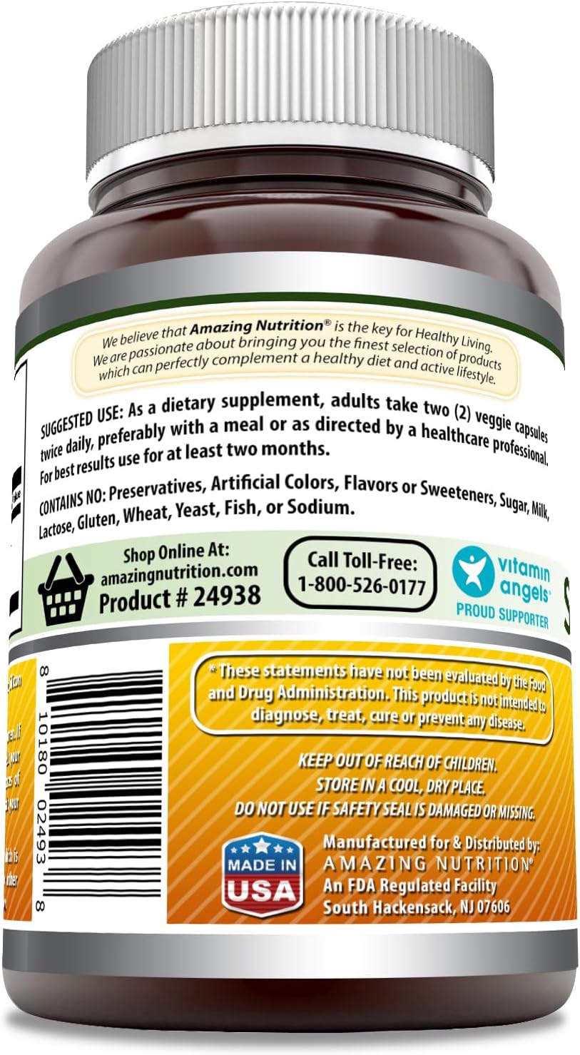High-Quality St. Johns Wort Supplement with 700 Mg per Serving - 180 Veggie Capsules - Gluten Free - Non-GMO - Made in USA