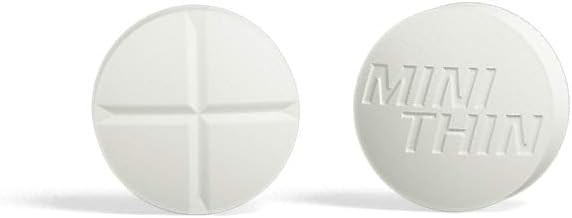 High Speed Energy and Stamina Boost with Mini Thin Two-Way Action Caffeine Pills - 205mg Caffeine, 25mg Ephedrizine - 100 Count Bottle