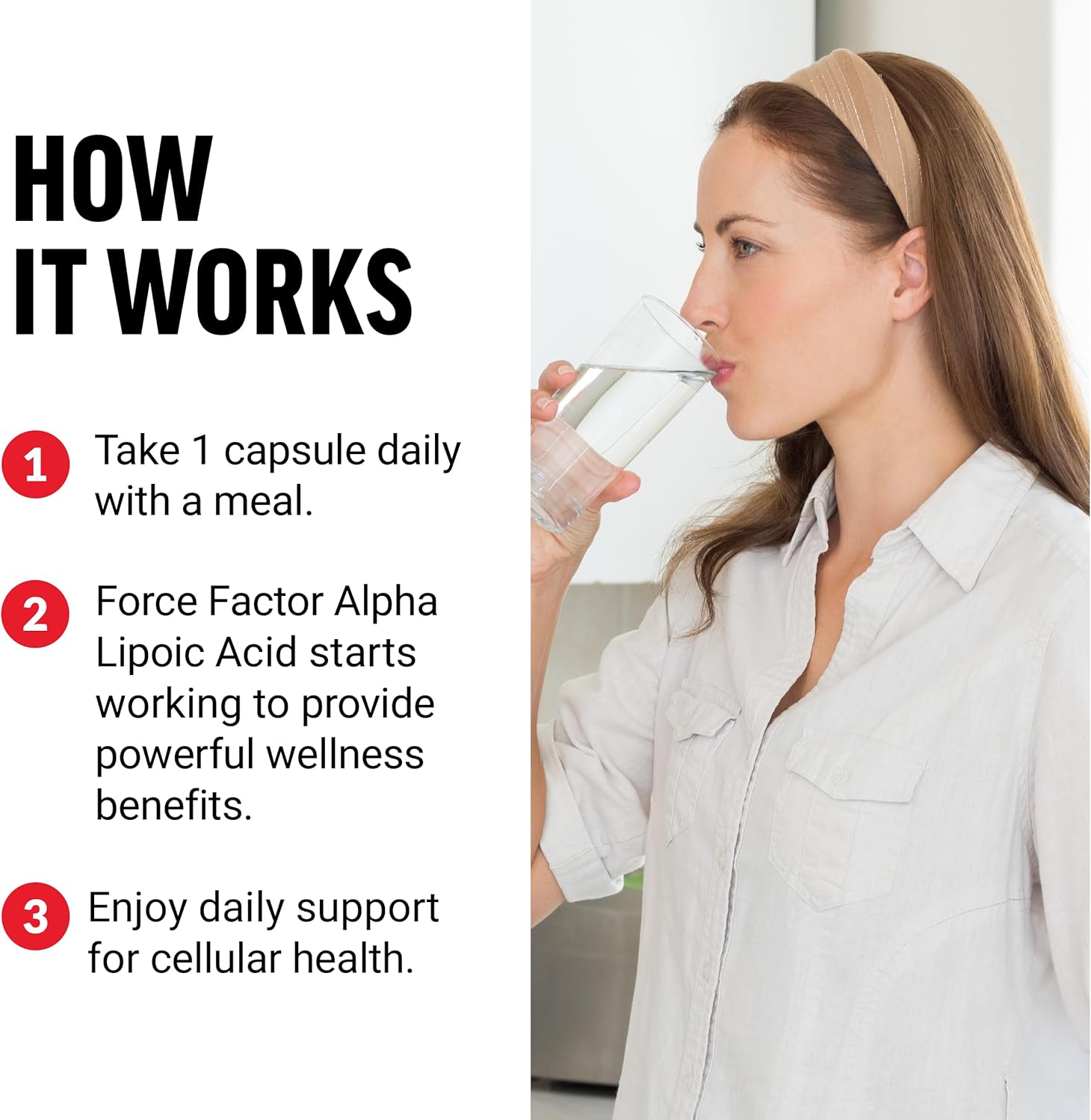 High Strength Alpha Lipoic Acid 600mg Capsules for Cardiovascular and Cellular Health - Vegan Antioxidant Supplement - 60 Capsules