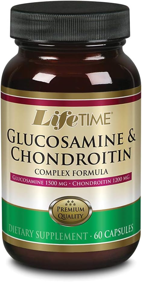 High Strength Glucosamine Chondroitin Complex | Joint Support & Mobility | 60 Capsules | 1500mg Glucosamine, 1200mg Chondroitin | Fast Recovery