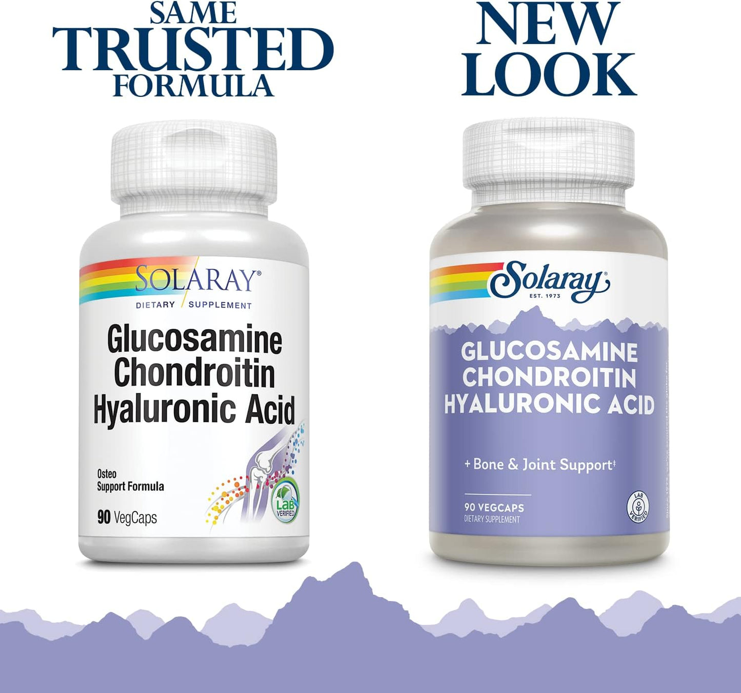 High Strength Glucosamine Chondroitin Hyaluronic Acid Capsules 90 Count - 1500mg/1000mg/20mg
