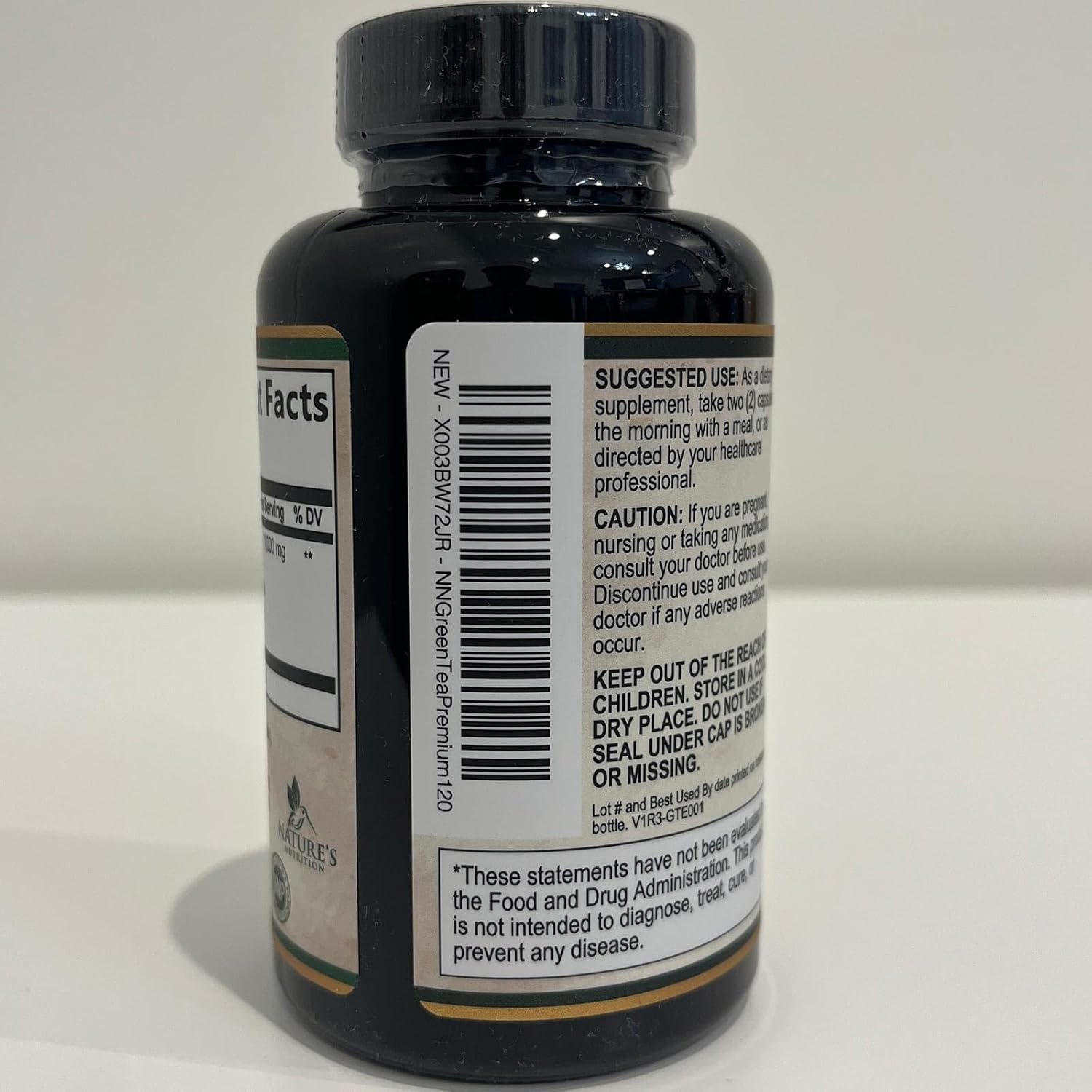 High Strength Green Tea Extract Pills - 1000mg with 98% EGCG & Polyphenols - Boost Energy, Heart & Antioxidant Health - Natural Caffeine Source - 120 Capsules