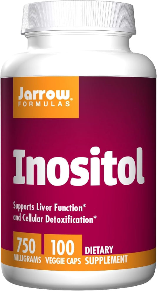 High Strength Jarrow Formulas Inositol 750 MG Capsules - 100 Count Bottle