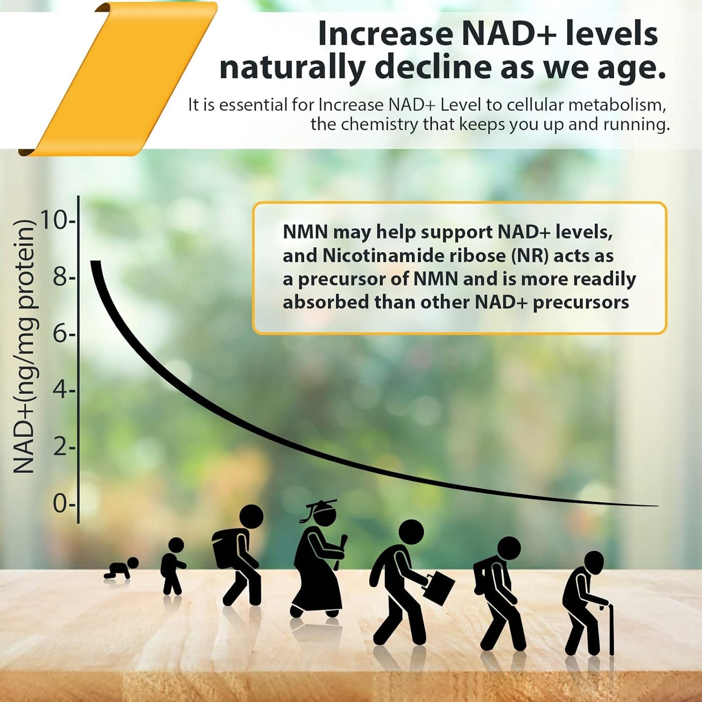 High Strength Liposomal Nicotinamide Riboside 2000 MG with TMG and Pterostilbene for NAD+ Boost, Anti-Aging Support, 240 Capsules