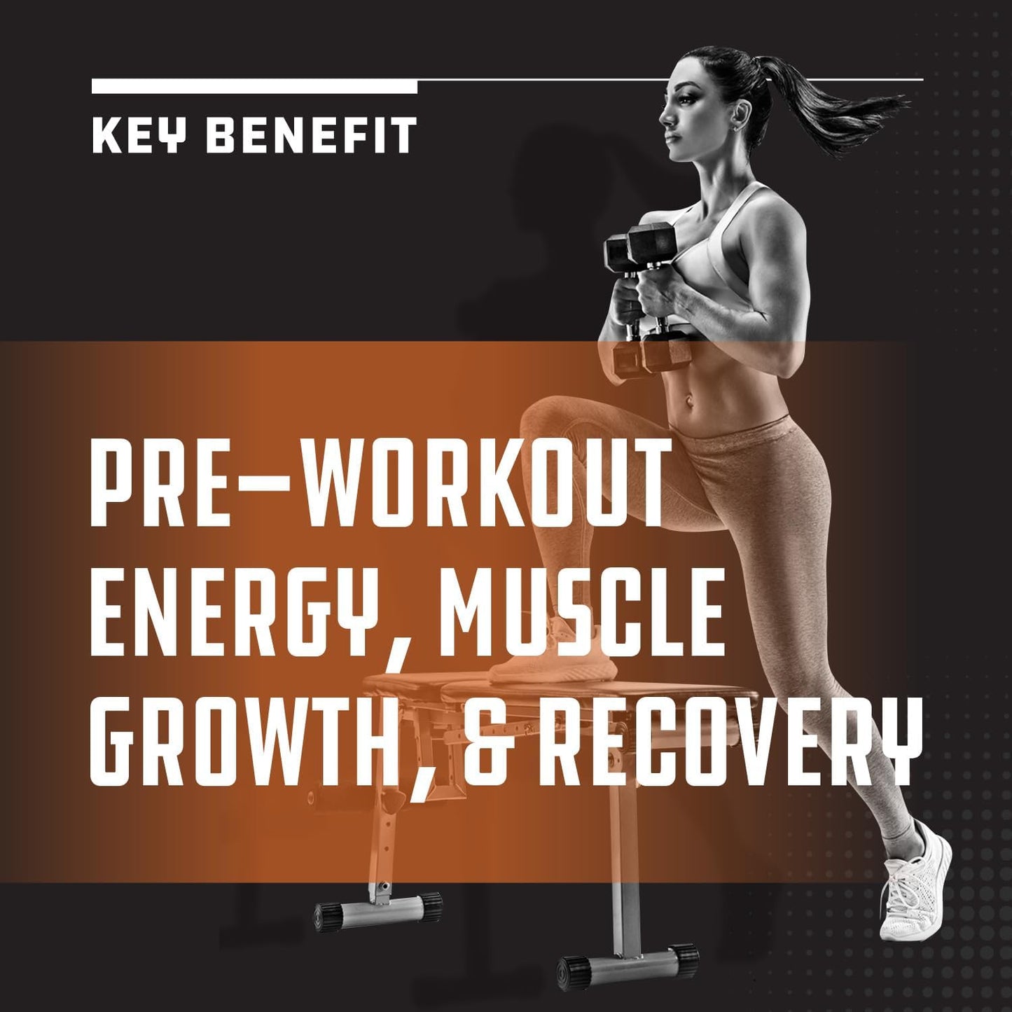 High Strength Muscle Builder Bundle: Horny Goat Weed Extract Complex & Tri Phase Creatine Pills for Enhanced Energy and Stamina in Men and Women