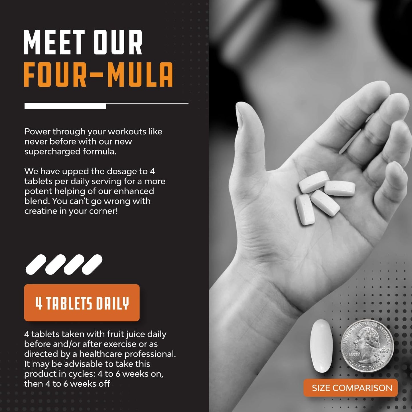 High Strength Muscle Builder Bundle: Horny Goat Weed Extract Complex & Tri Phase Creatine Pills for Enhanced Energy and Stamina in Men and Women