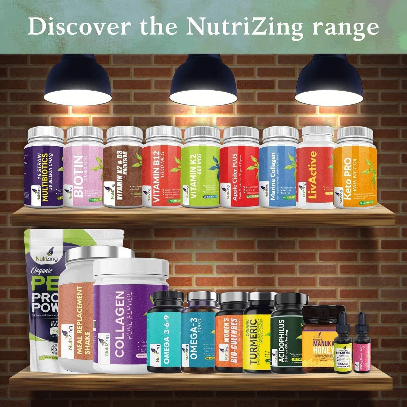 High Strength NutriZing Lactobacillus Acidophilus Supplement - 5 Billion CFU per Serving