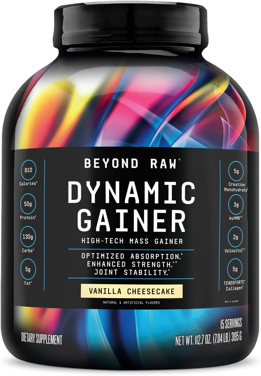High-Tech Vanilla Cheesecake Mass Gainer for Enhanced Strength and Joint Stability with Optimized Absorption - 15 Servings
