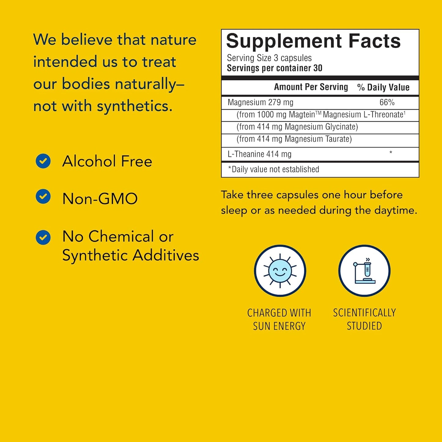 highly absorbable magnesium complex with l-theanine in 90 vegi caps - North American Herb & Spice PurelyMin