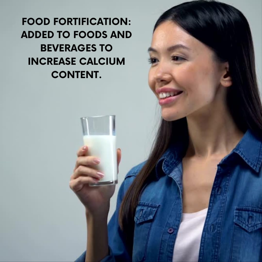 Highly Absorbable mGanna 100% Food Grade Calcium Citrate Powder - Versatile 0.5 lbs (227 g)