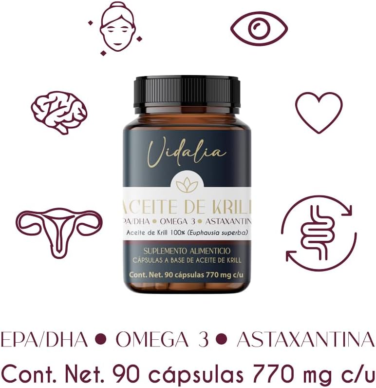 Highly Bioavailable Antarctic Krill Oil with Omega-3, Phospholipids, Choline, and Astaxanthin - Free of Heavy Metals