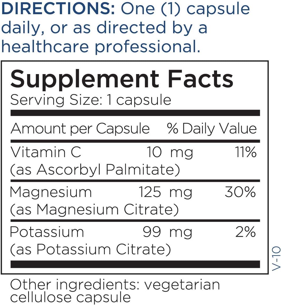 Highly Bioavailable Potassium Magnesium Citrate Capsules for Cardiovascular, Nerve, and Bone Health - 250 Count - BoostGo Australia