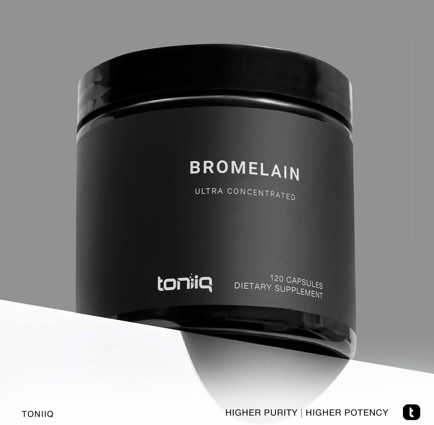 Highly Concentrated Bromelain 500mg - 3600 GDU/Gram - Third-Party Tested - 120 Vegetarian Capsules - Bioavailable Formula - 120 Servings