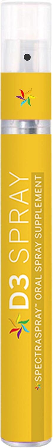 Highly Effective Spectraspray Vitamin D3 Oral Spray - 5000IU Natural Vitamin D3 Spray for Better Absorption