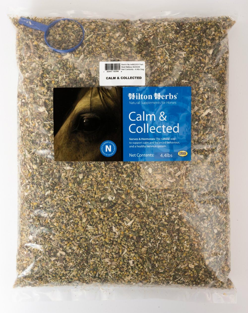 Hilton Herbs Calm & Collected Horse Supplement - 4.4 lb Bag