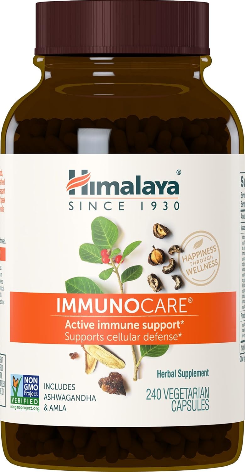 Himalaya ImmunoCare 840mg Capsules - 240 Count - 2 Month Supply for Enhanced Immune Support and Cellular Defense - BoostGo Australia