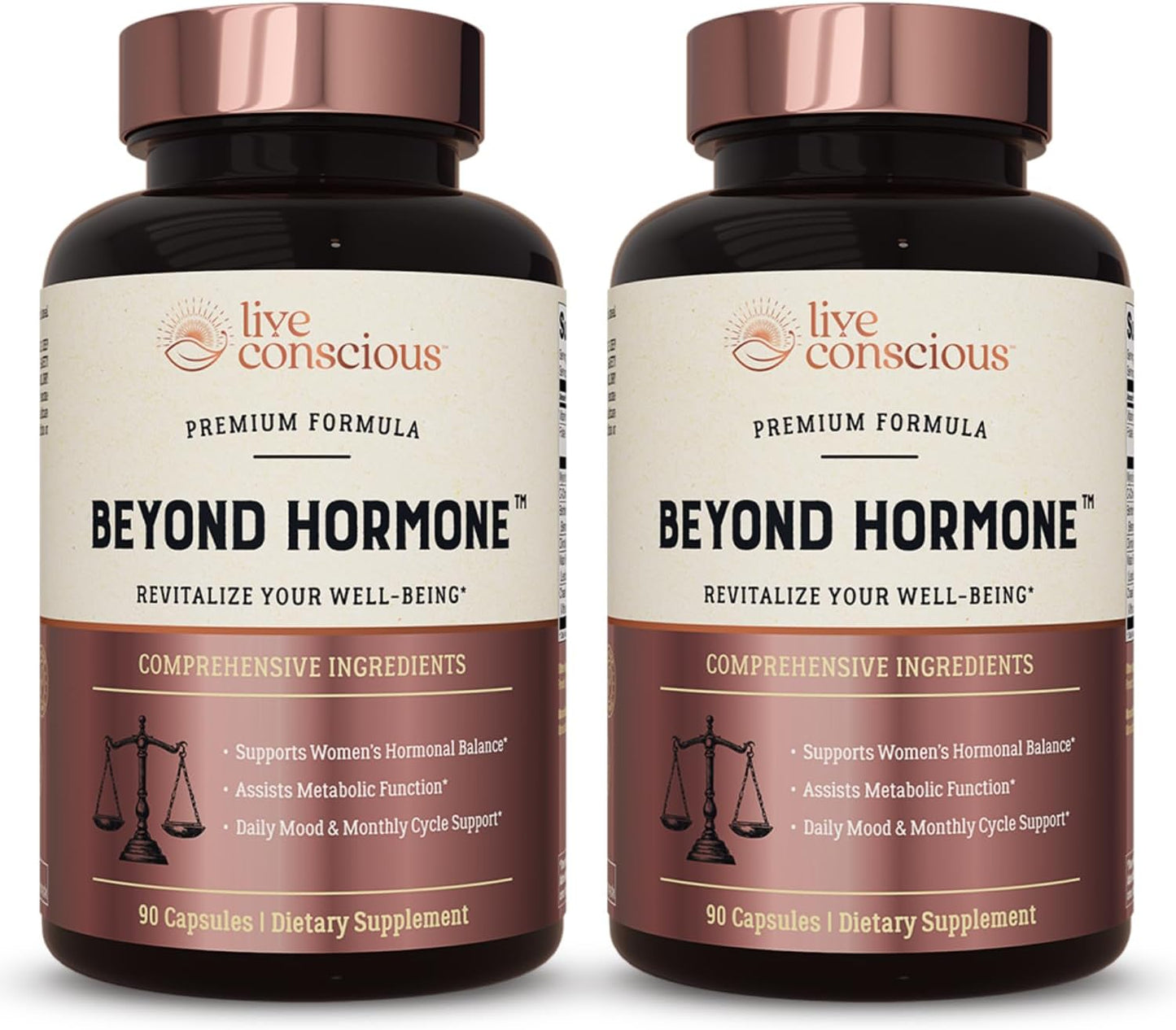 Holistic Hormone Balance Supplement for Women - DIM with Myo-Inositol & D-Chiro-Inositol - Supports Healthy Estrogen Levels - PMS Relief - 2 Pack
