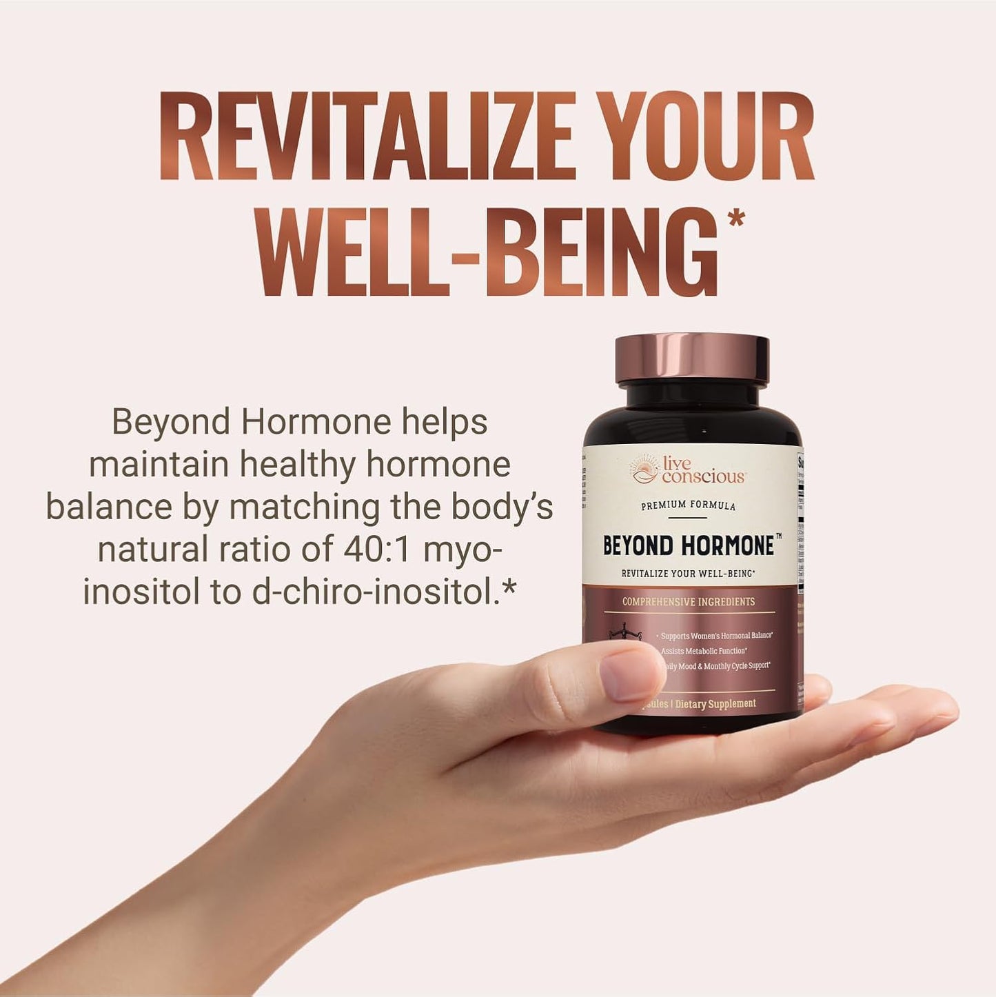 Holistic Hormone Balance Supplement for Women - DIM with Myo-Inositol & D-Chiro-Inositol - Supports Healthy Estrogen Levels - PMS Relief - 2 Pack