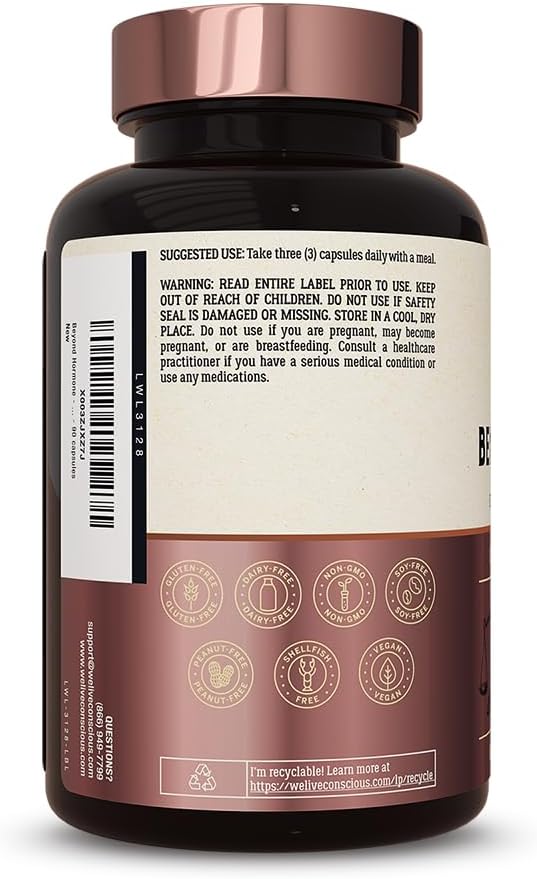 Holistic Hormone Balance Supplement for Women - DIM with Myo-Inositol & D-Chiro-Inositol - Supports Healthy Estrogen Levels - PMS Relief - 2 Pack