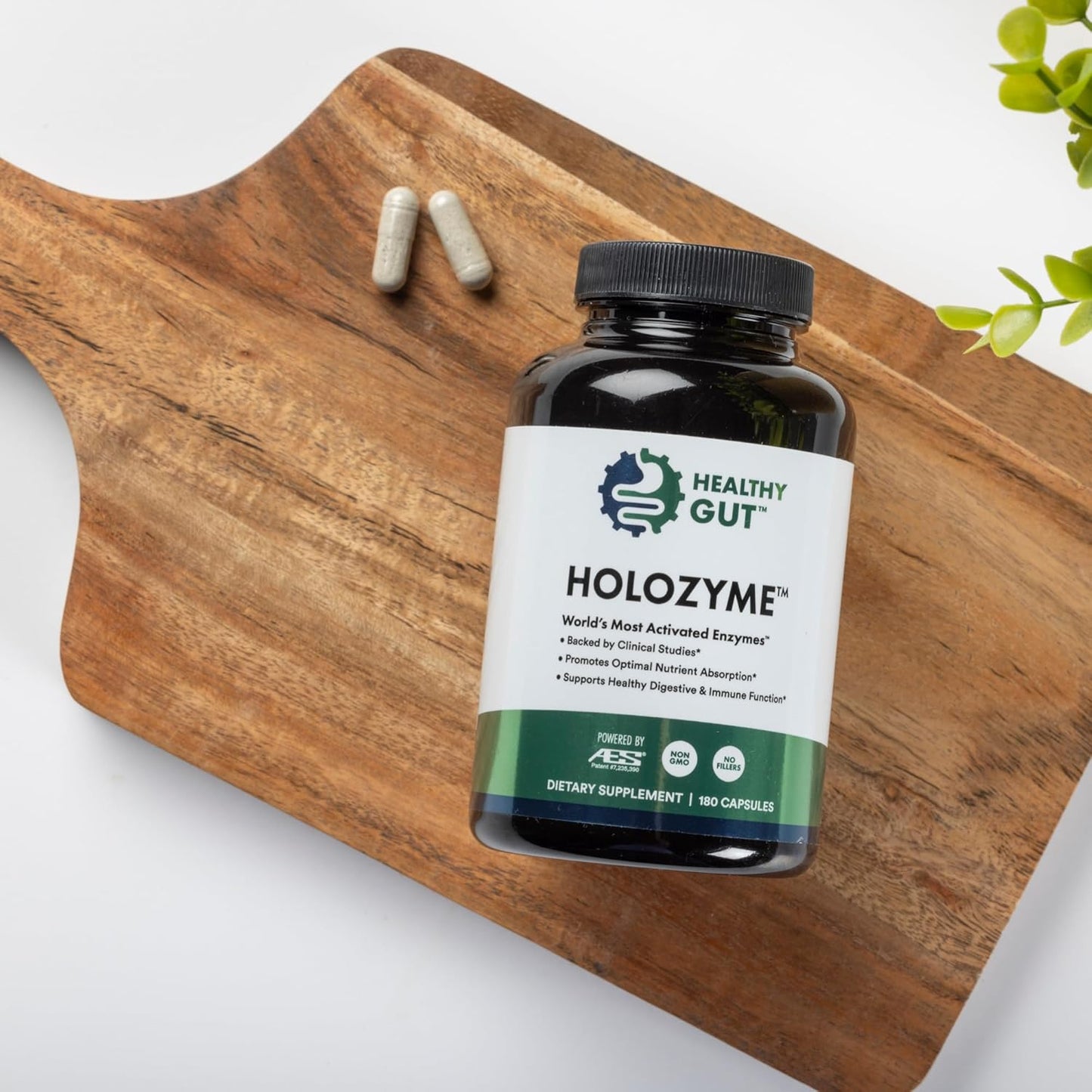 Holozyme Digestive Enzymes & Magnesium HP Bundle - 90 Servings for Healthy Gut