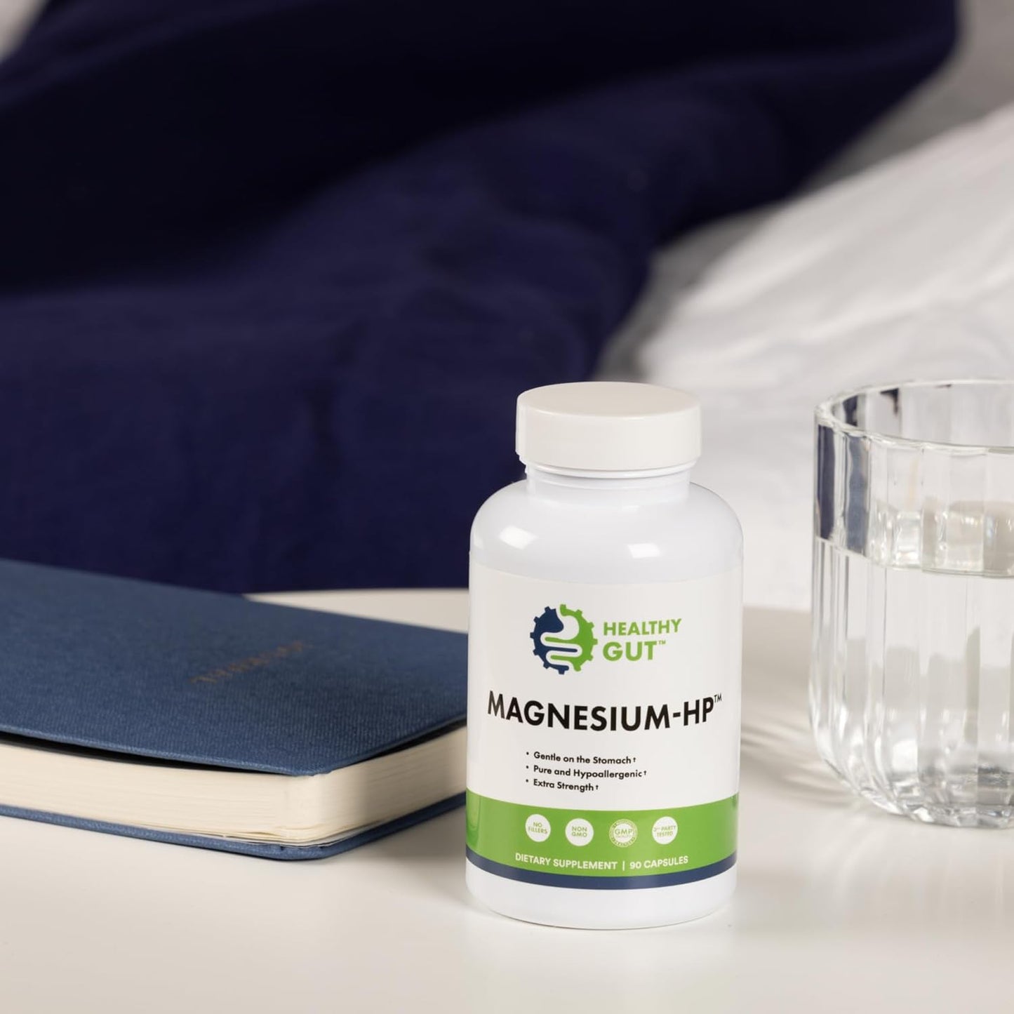Holozyme Digestive Enzymes & Magnesium HP Bundle - 90 Servings for Healthy Gut