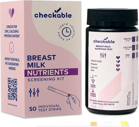 Home Breast Milk Testing Strips - 50 Count for Quick and Reliable Screening of Breastmilk Quality at Home - BoostGo Australia
