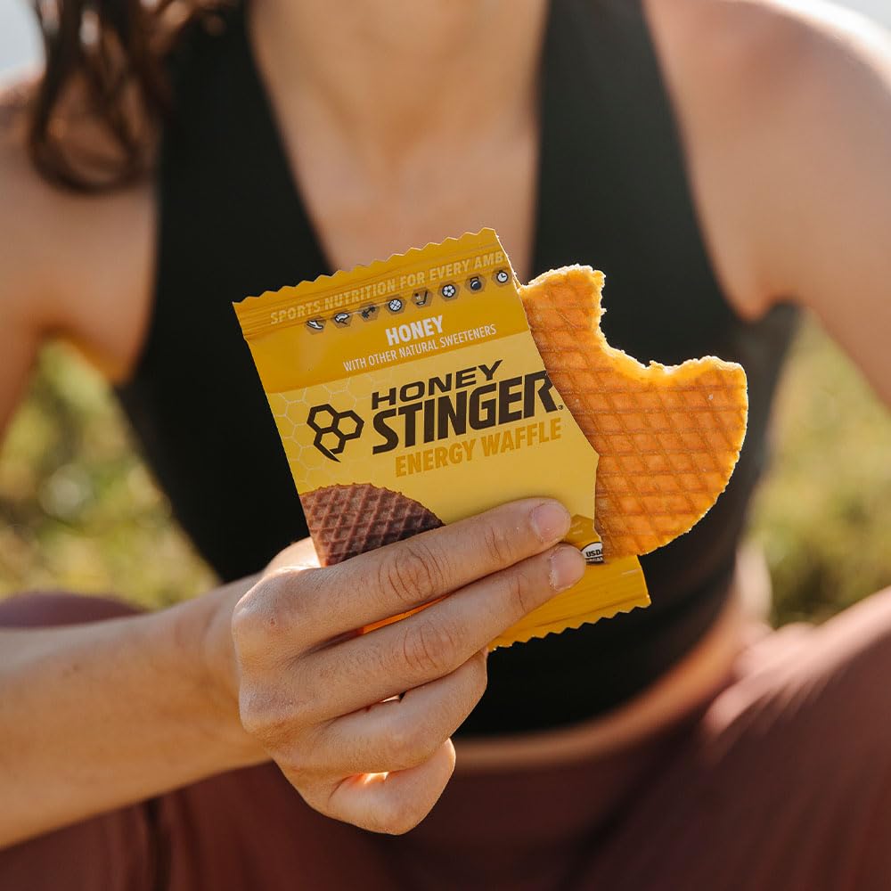 Honey Stinger Energy Training Kit - 9 Count Variety Pack with Sticker and Polybag - Organic Waffles, Energy Chews, and Energy Gels for Active Lifestyles