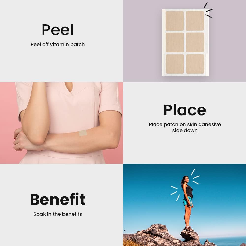 Hormone Balance Patch with Myo Inositol & D-Chiro Inositol for Women - Ovarian, Menstrual & Mood Support (60 Patches)