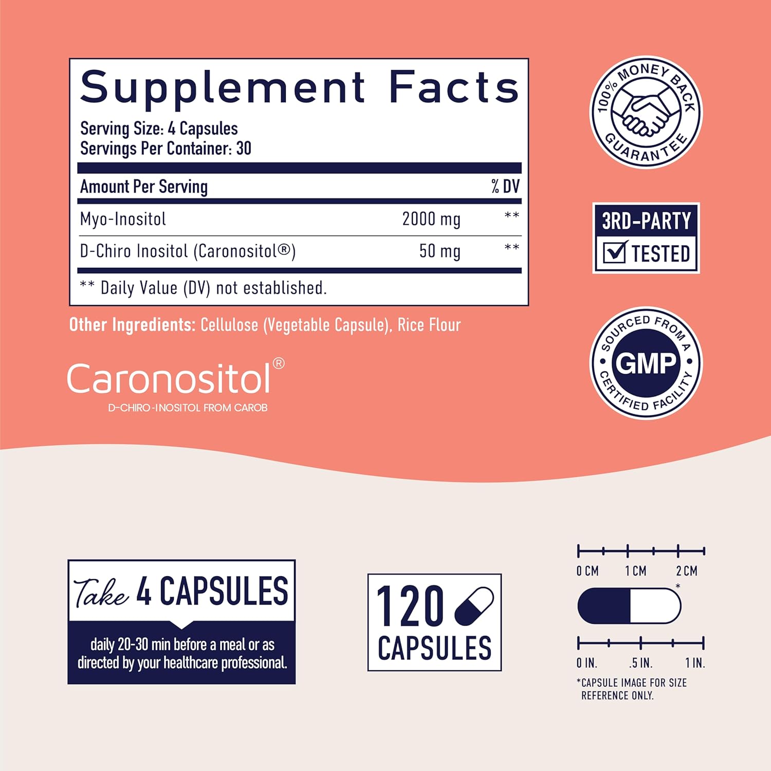 Hormone Balancing Bundle: Herbal Tincture & Inositol Supplement for Women - 30 Servings & 60 Servings