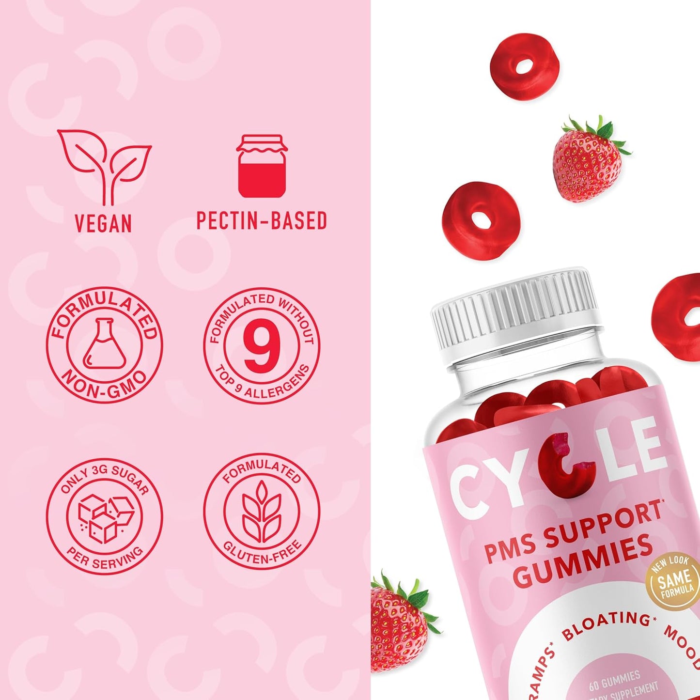 Hormone Balancing Bundle: PMS Support Gummies & Inositol Supplement for Women