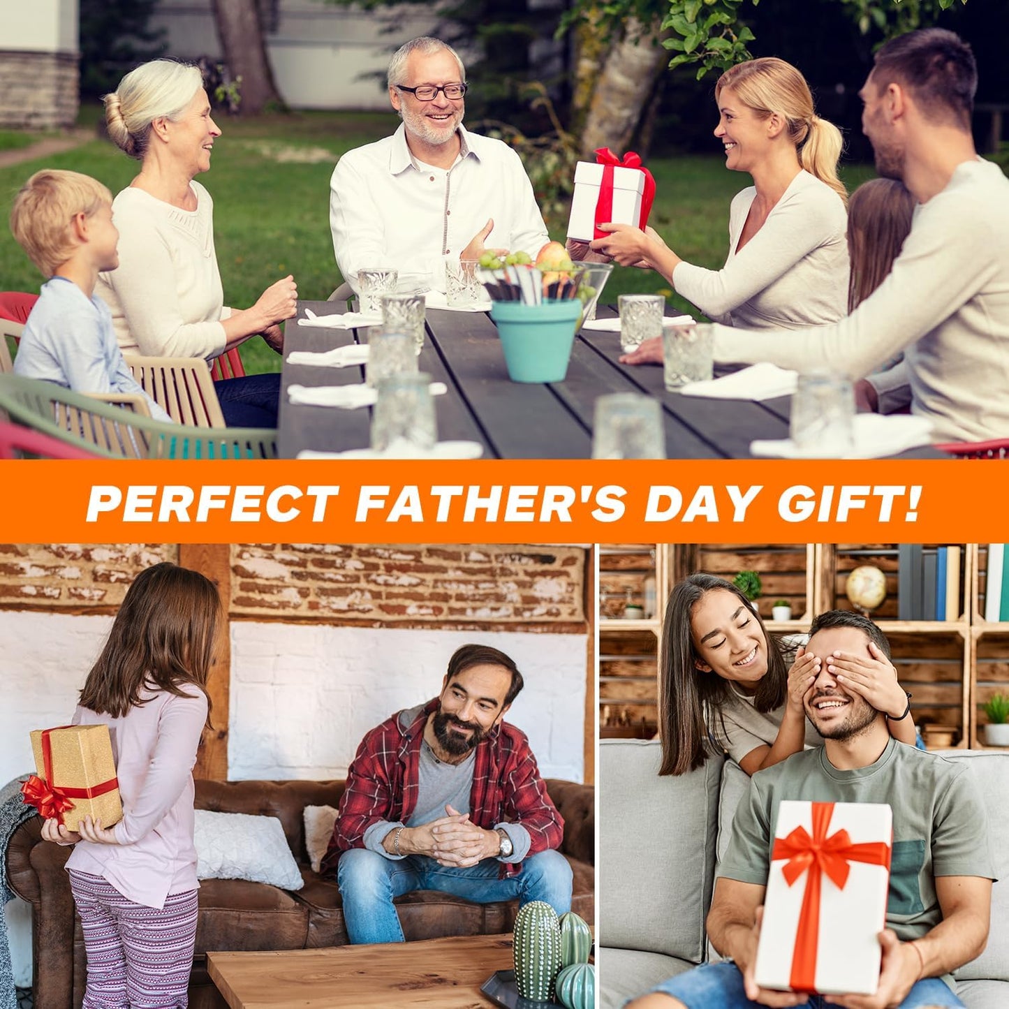 HPYGN Heavy Resistance Bands Set with Handles for Men - Exercise Bands for Muscle Training, Strength, and Yoga - Home Gym Fitness Equipment