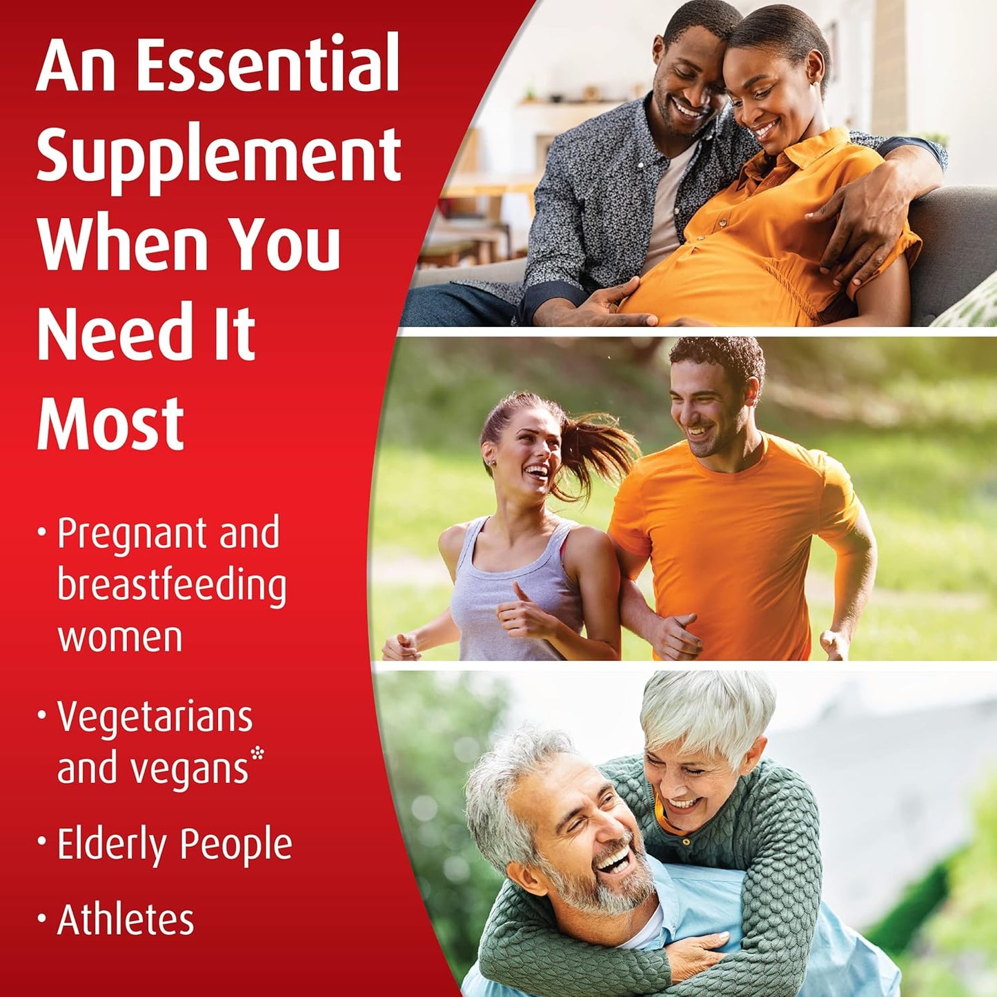 Hubner Iron Vital Liquid: Vegan Iron Supplement with Vitamin C for Adults & Kids, Gluten-Free, Fruit Flavor - 20 Packets, 10ml Each