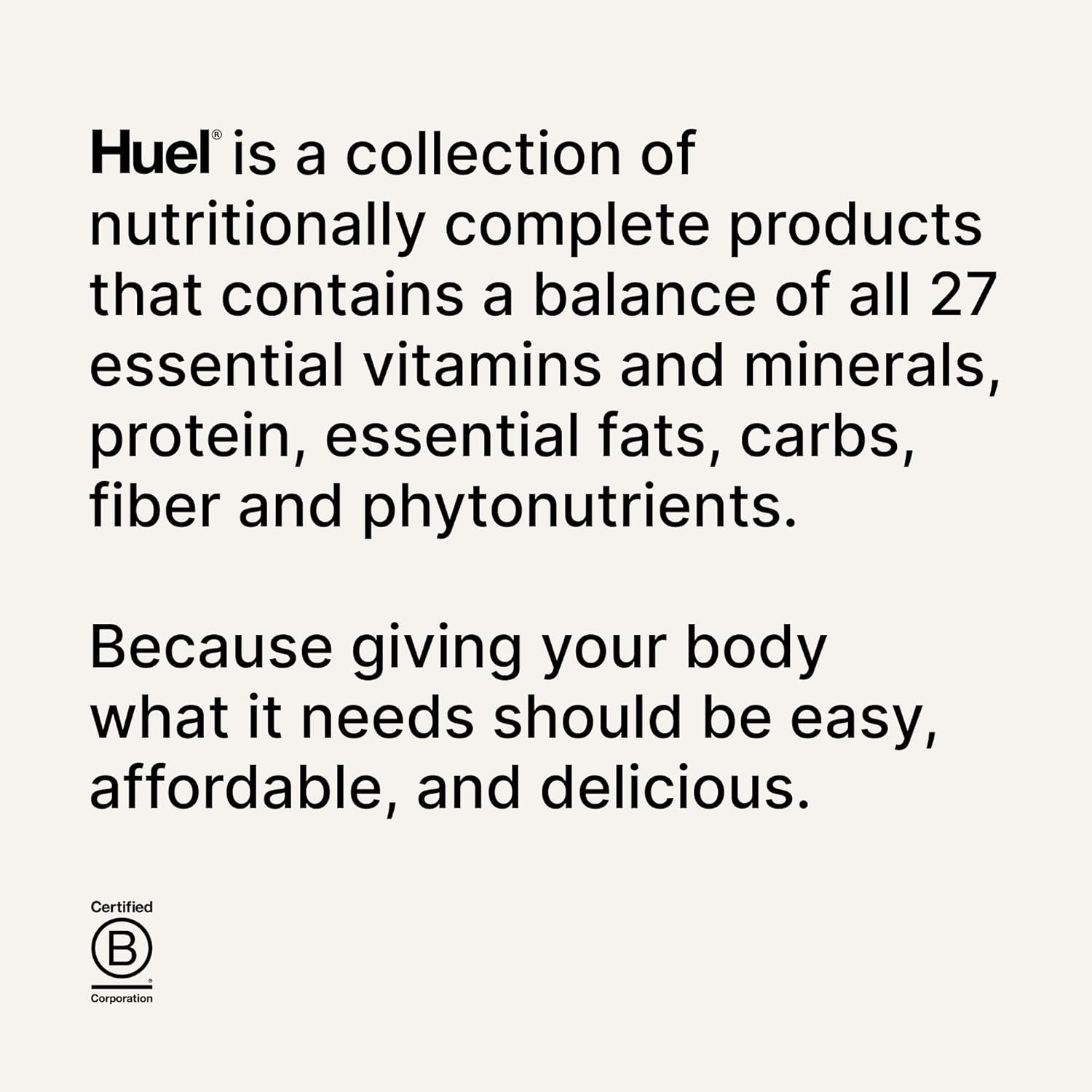 Huel Chocolate Daily Superblend Powder with 25g Protein | Super Greens & 87 Nutrients | Plant-Based | 19 Servings