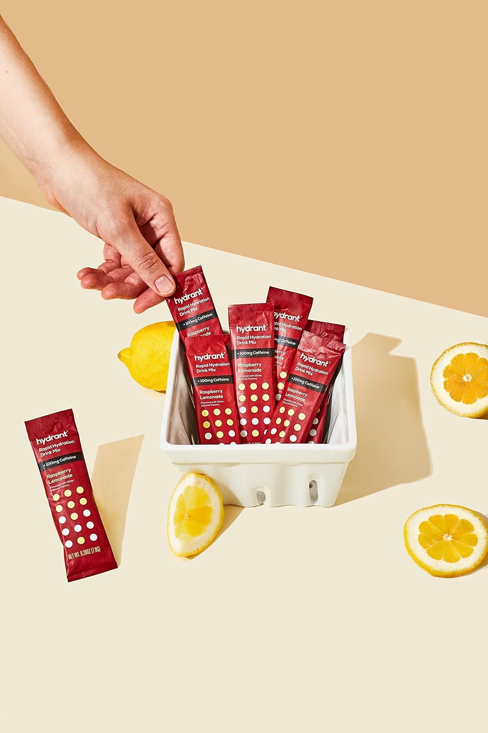 Hydrant Raspberry Lemonade Drink Mix 12pk for Rapid Hydration, 0.28 OZ